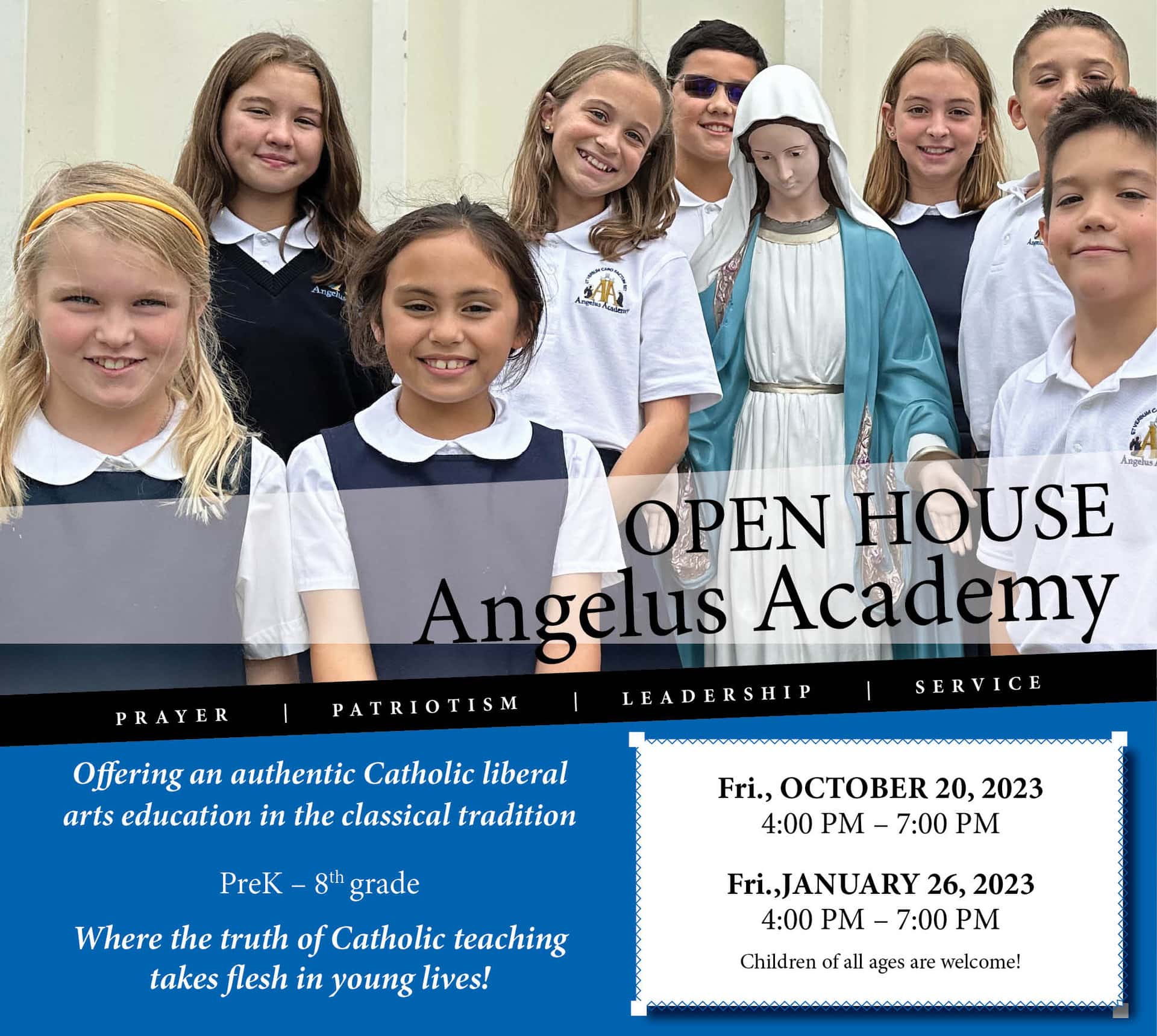 Welcome to Angelus Academy!